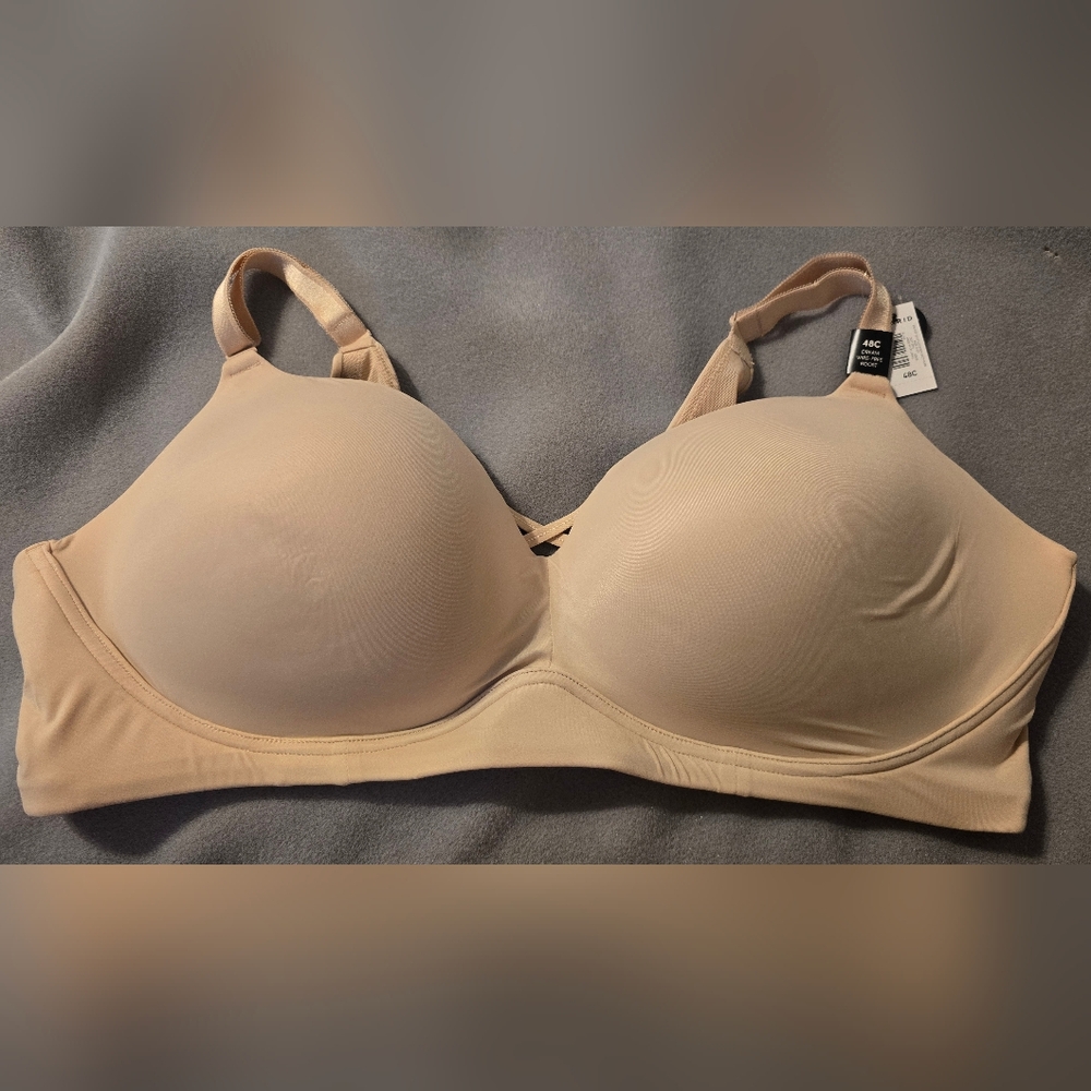 Torrid Beige Seamless Bra